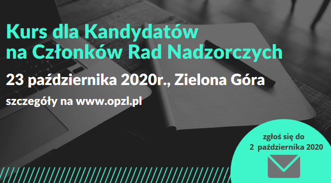 Kurs na Członków do Rad Nadzorczych w Zielonej Górze