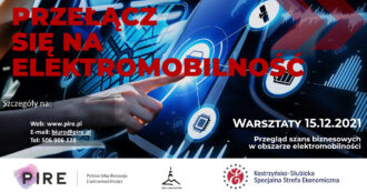 PRZEŁĄCZ SIĘ NA ELEKTROMOBILNOŚĆ – Warsztaty 15 grudnia 2021, g. 9:00