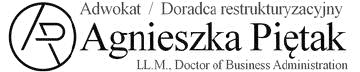  Kancelaria Prawno-Podatkowa  Adwokat Agnieszka Piętak
